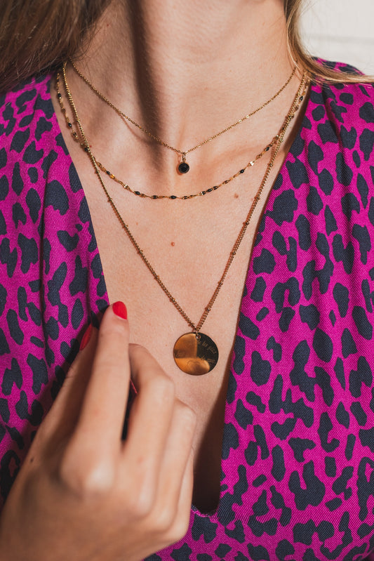 Corvisart Necklace Black