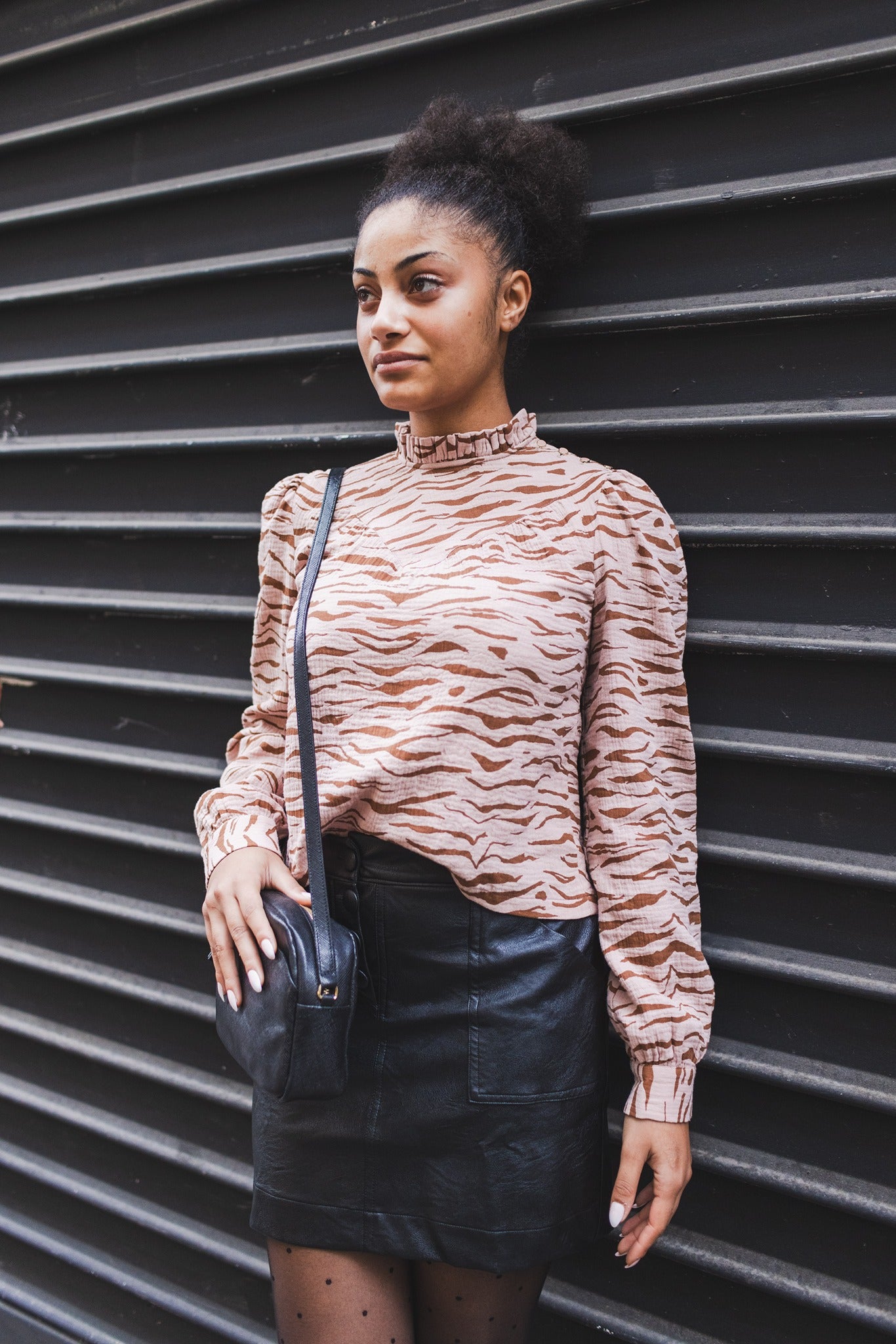 Jupe Velane simili cuir