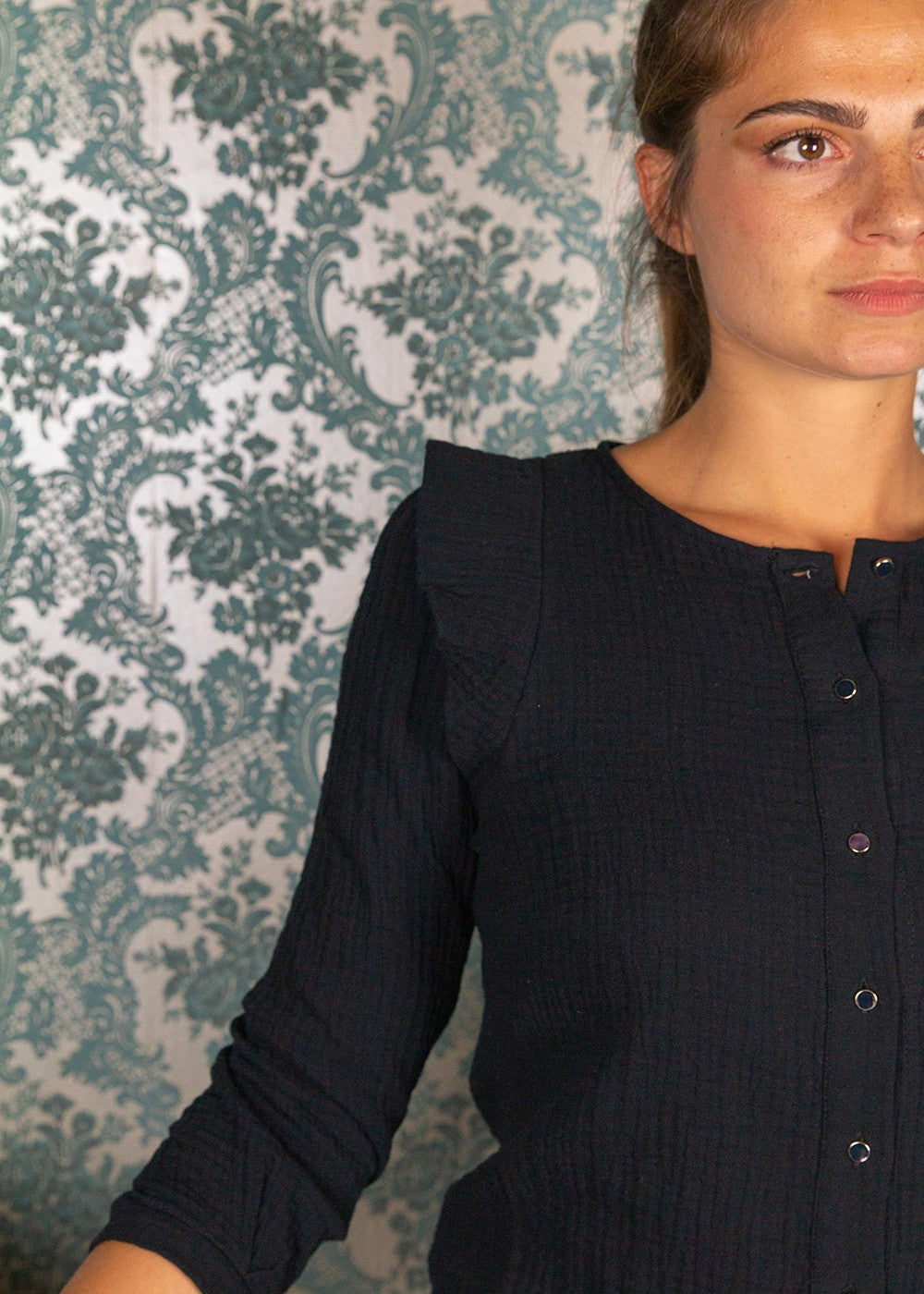 Solange Top Black
