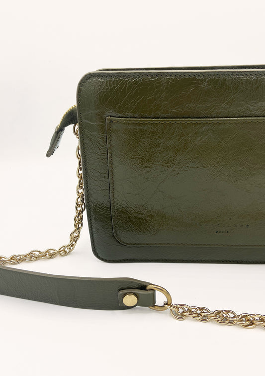 Sac Jeanne Vert Kaki Glacé