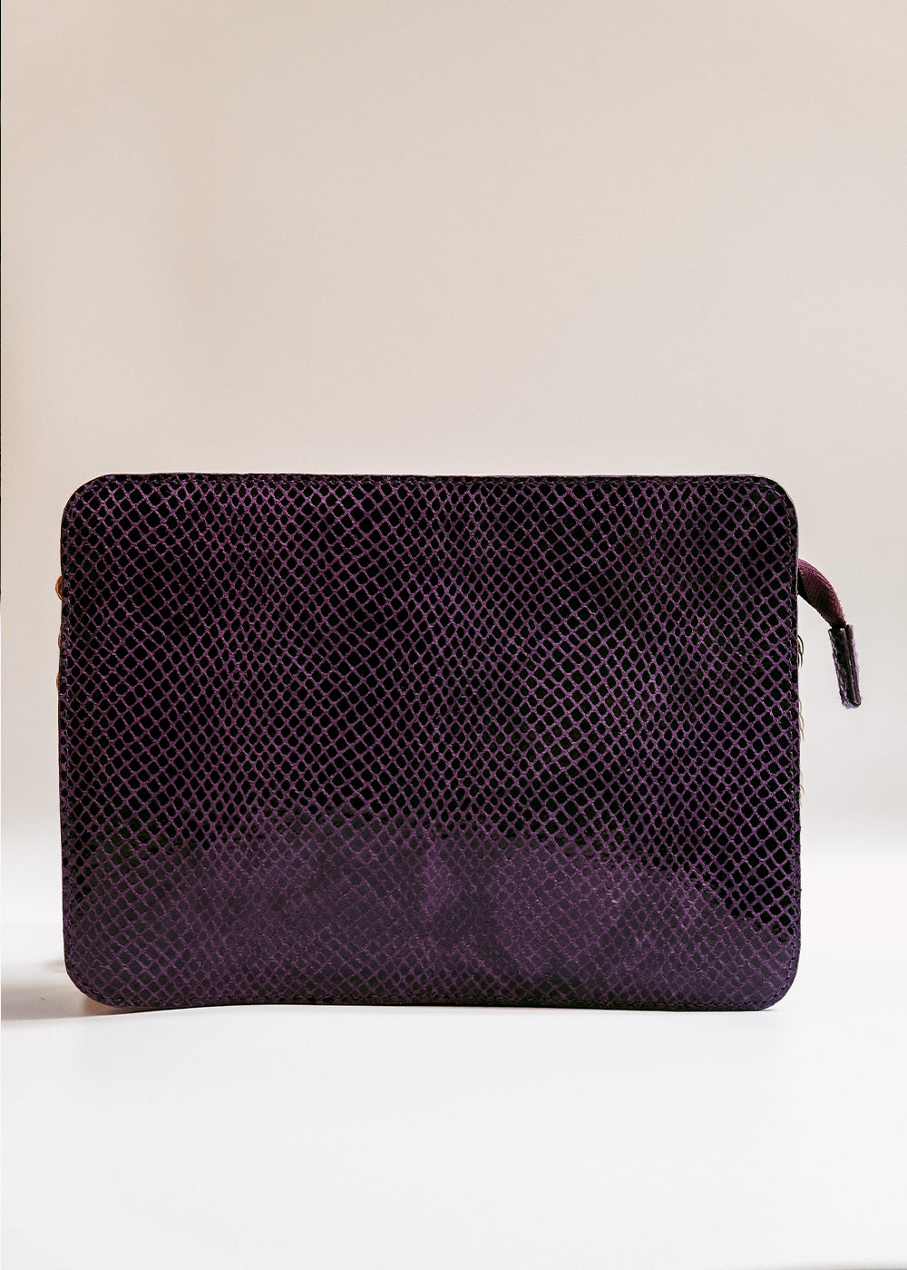 Sac Jeanne Python Violet
