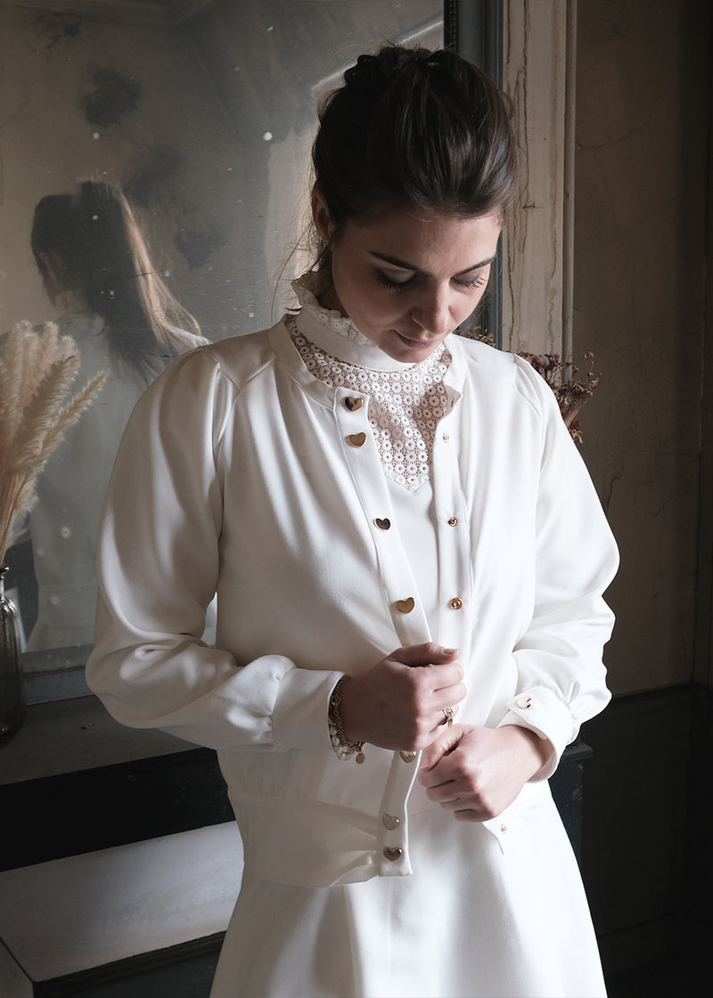 Veste Shérif blanche