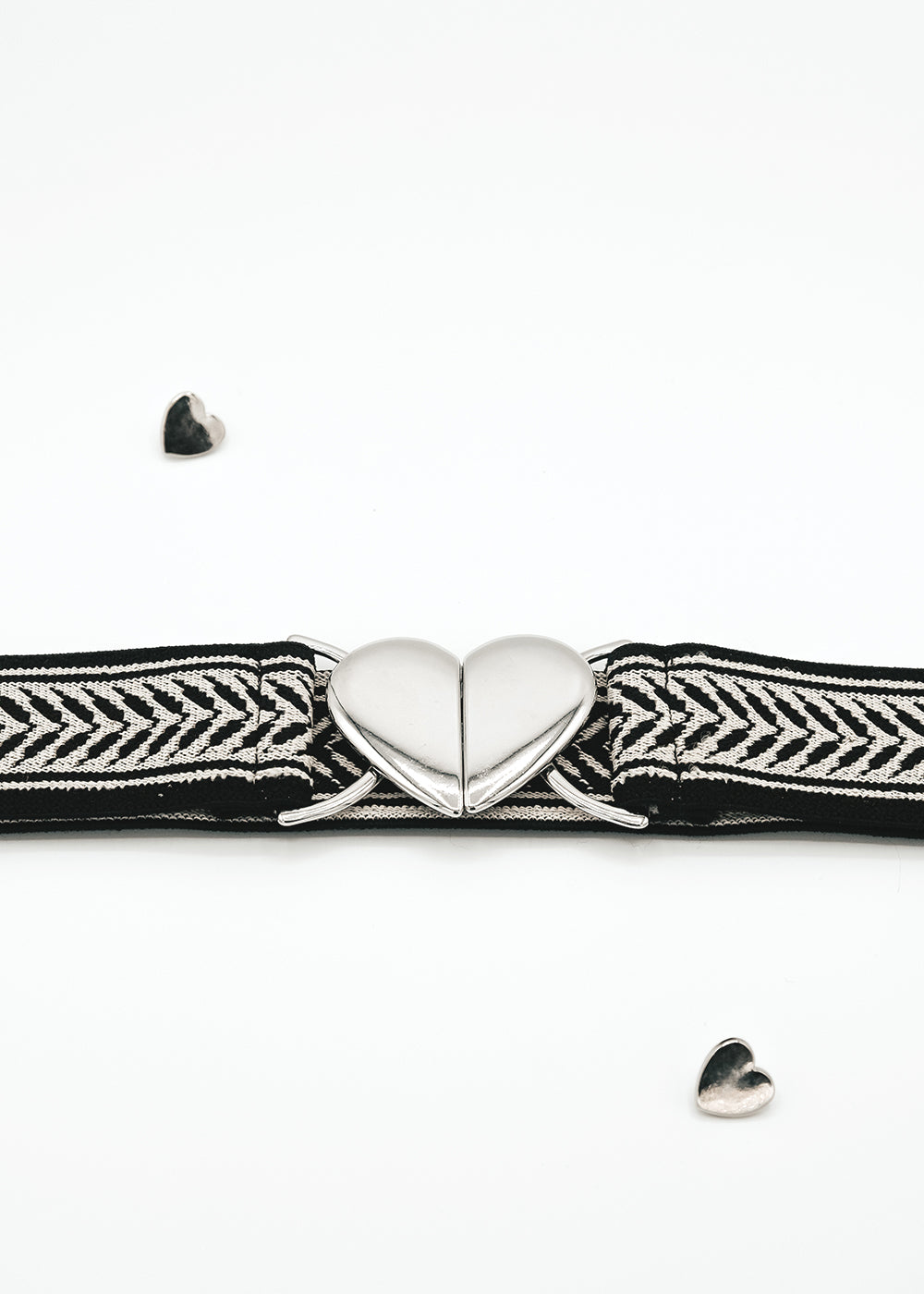 Big Love belt with a silver buckle