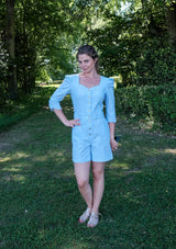 combi short- pressions- bleu